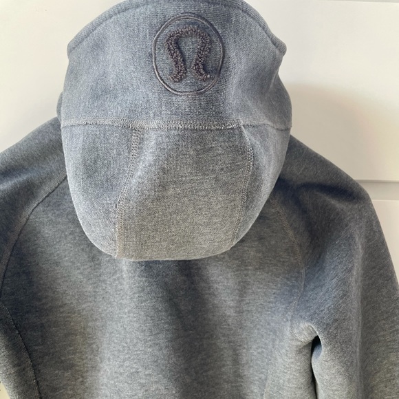 Lululemon Scuba Hoodie Grey Sweatshirt - Picture 9 of 12